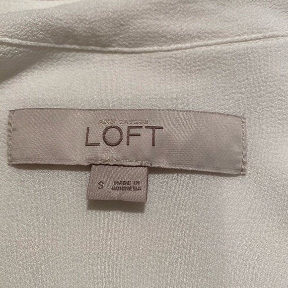 *LOFT* Collared Blouse - Picture 8 of 8